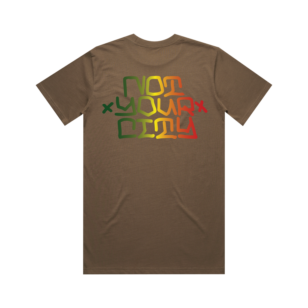 "MARLEY" TEE (BROWN)