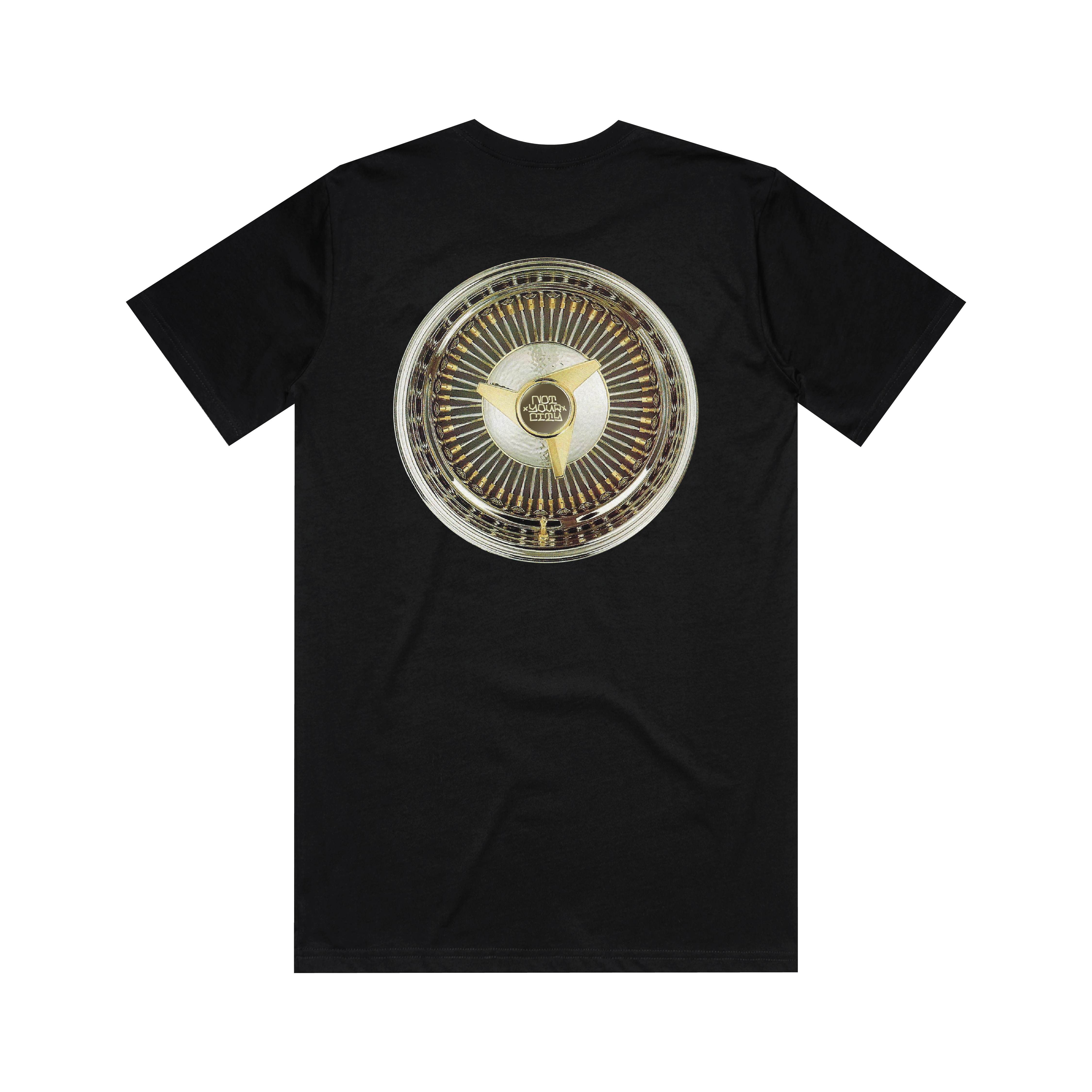 "HUNNID SPOKE" TEE (BLACK)