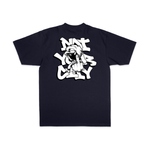 “BREAK SHIT" TEE (NAVY)