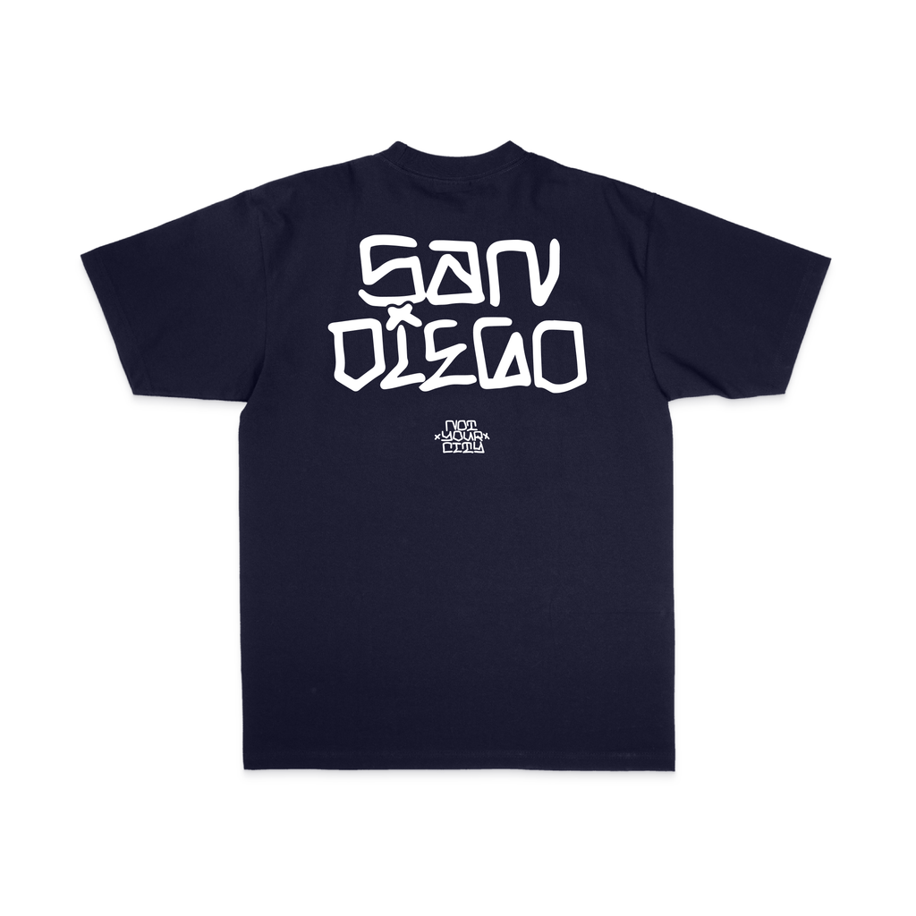 "HOME TEAM" TEE (NAVY)