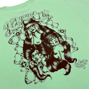 “SEE NO SPEAK NO” TEE (MINT)