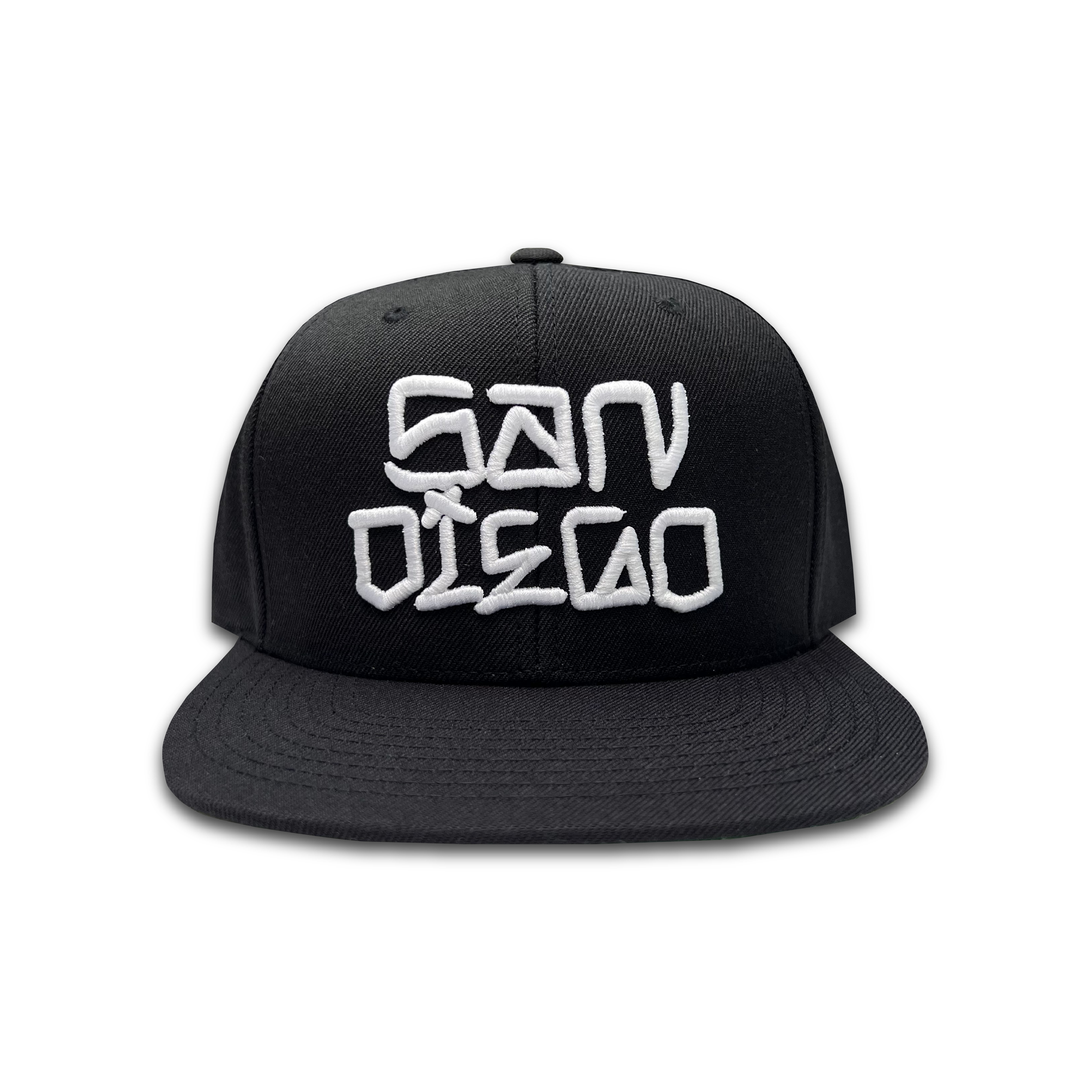 "SAN DIEGO" SNAPBACK (BLACK)