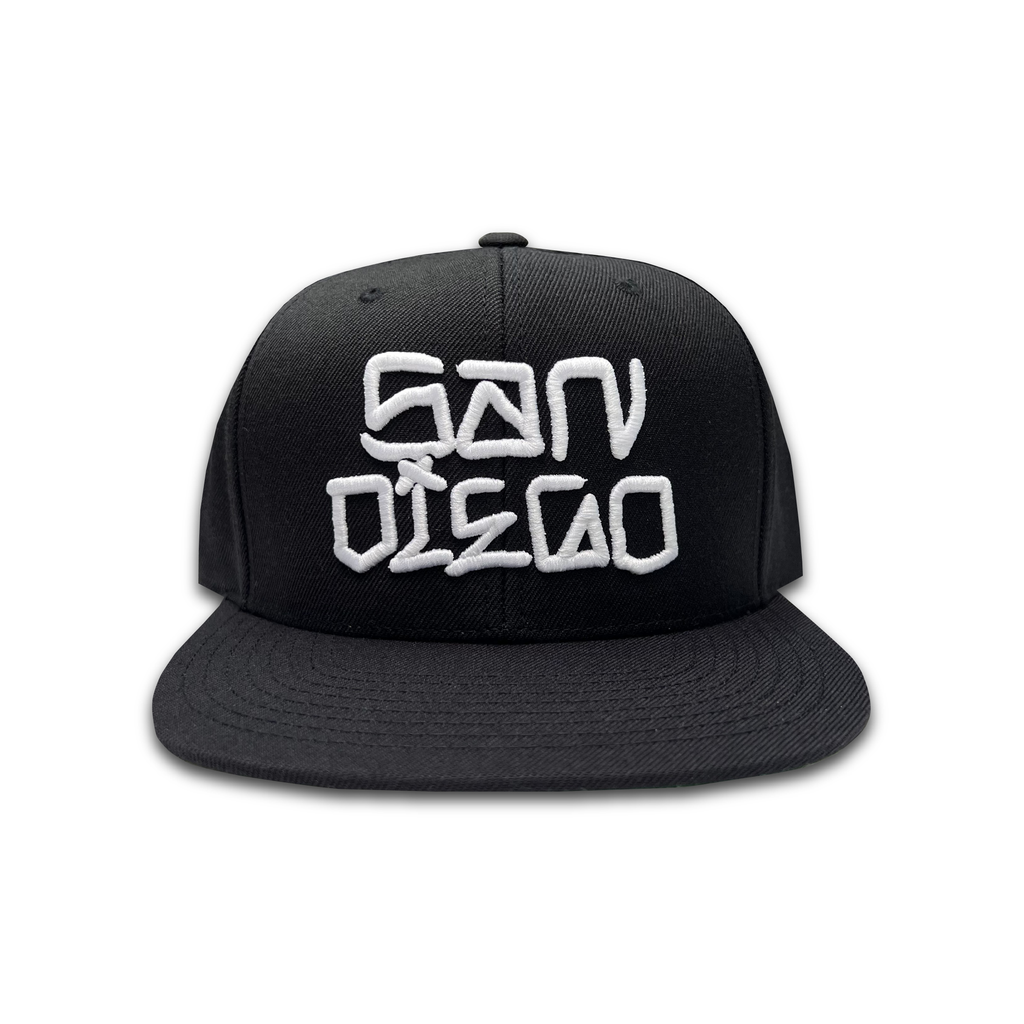 "SAN DIEGO" SNAPBACK (BLACK)