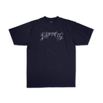 "ESCRITO" TEE (NAVY)