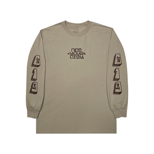“HOOD TOUR” TEE (TAN)