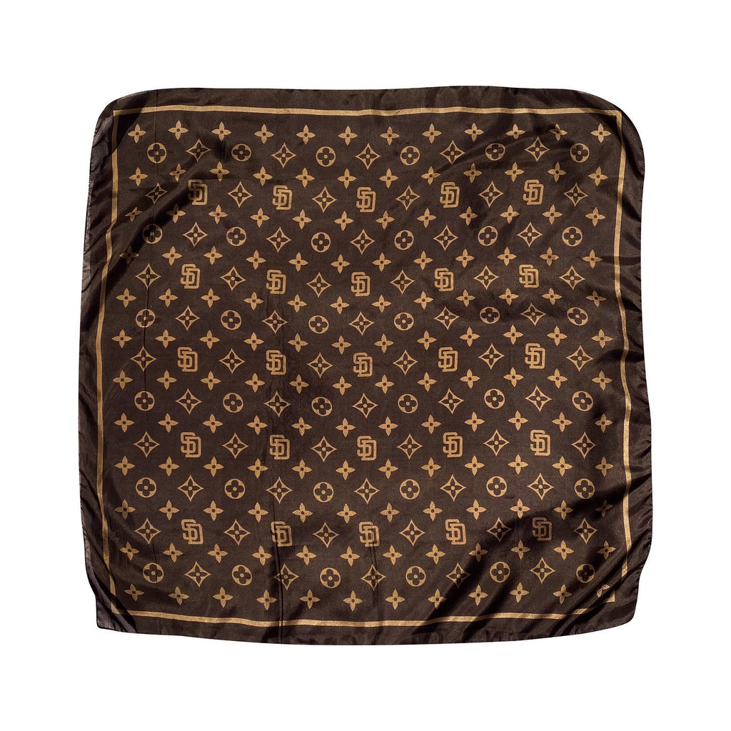 “FOOLIE VUITTON” SILK BANDANA