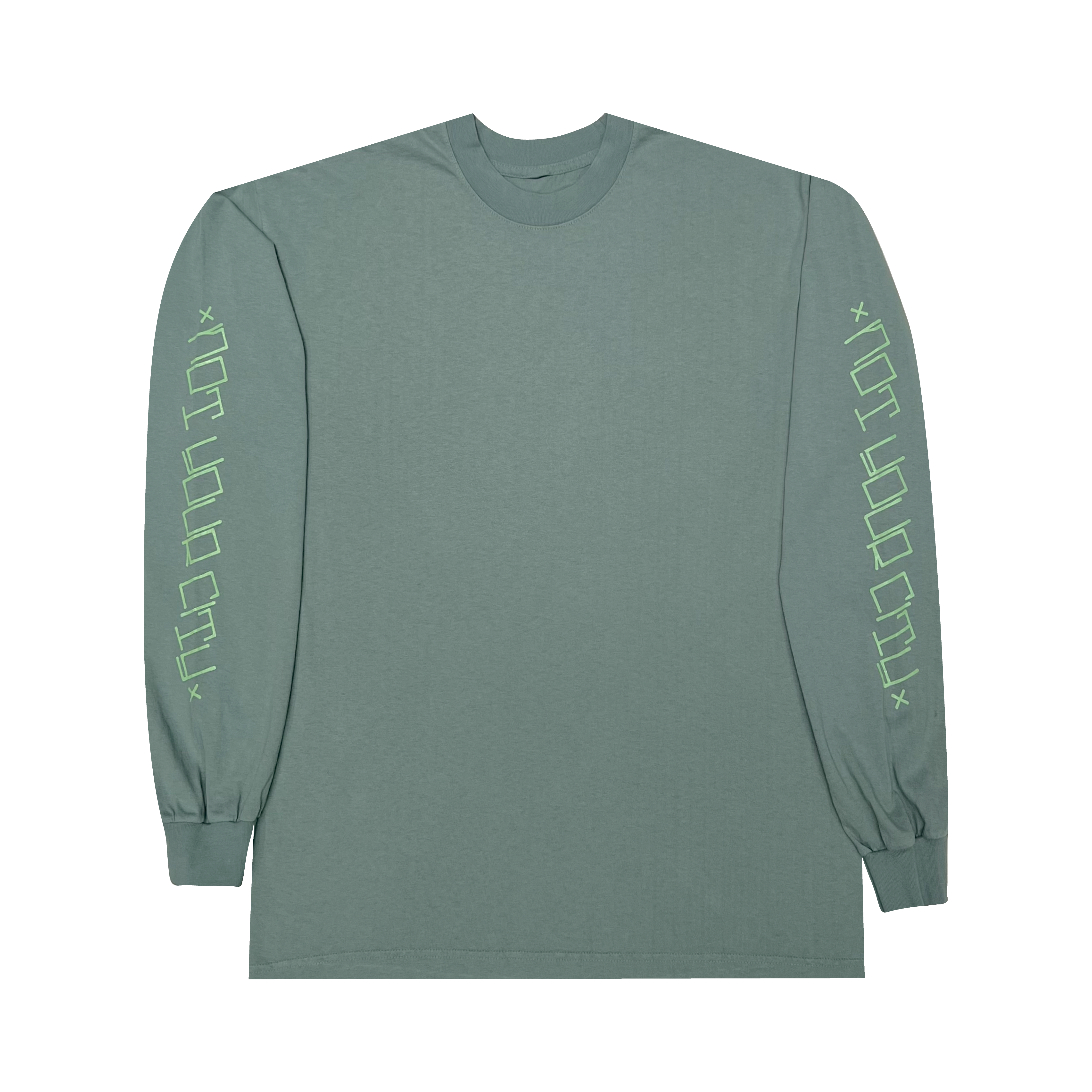 “J STREET” LONGSLEEVE (SEAFOAM)